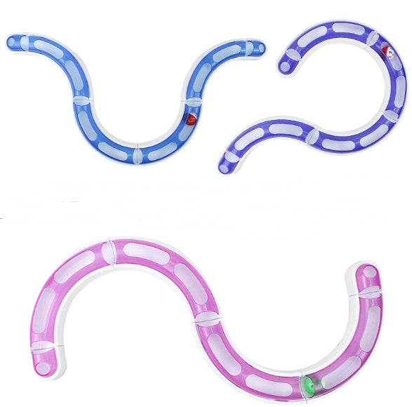 Educational Games Toy Racetrack Cat Turntable